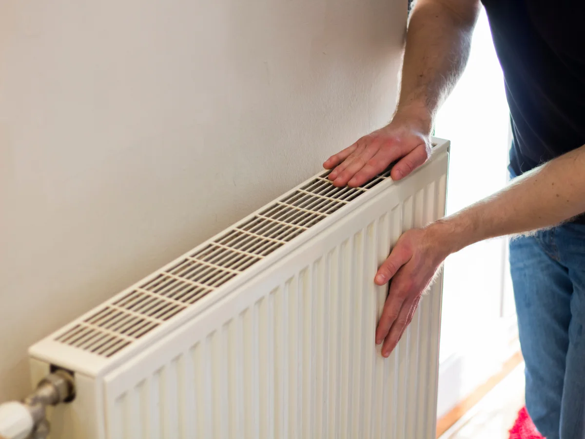 So sah die Heizung vorher aus